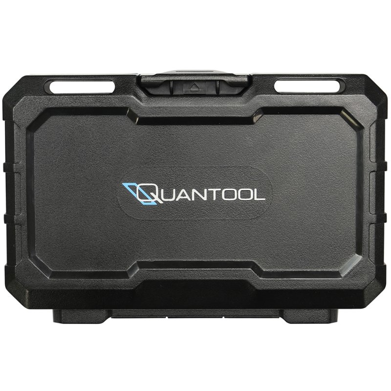 QUANTOOL Bit- en borenset, 37-delig, in kunststof box